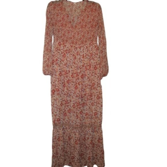 Xhilaration Floral Peasant Dress Size XS - Picture 5 of 5